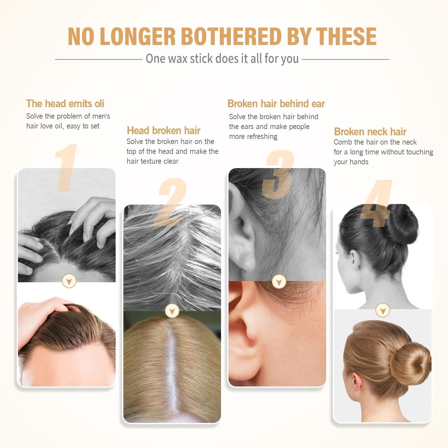 Barra de Cera Capilar – Fijación y Control sin Frizz