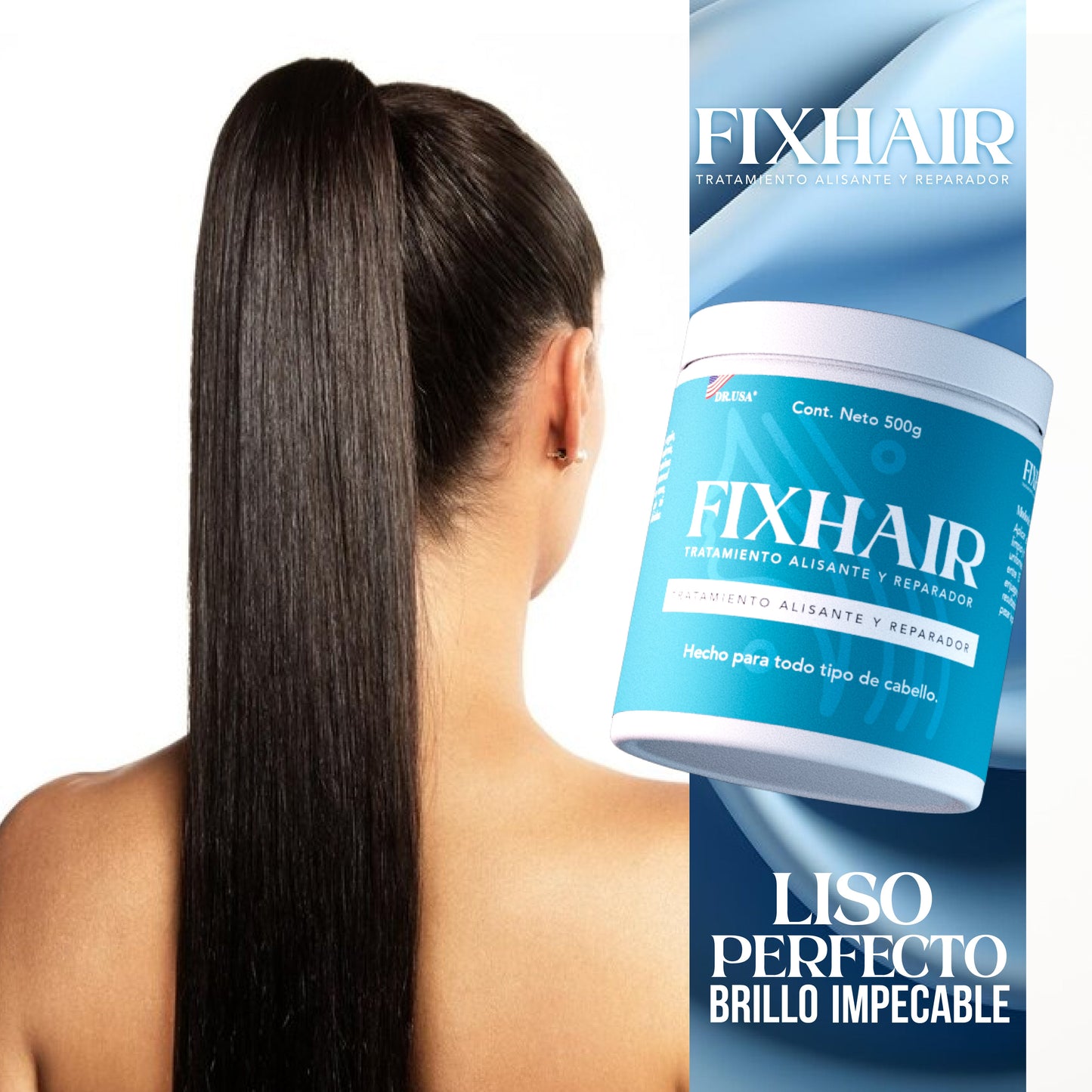 FixHair – Crema alisadora anti frizz