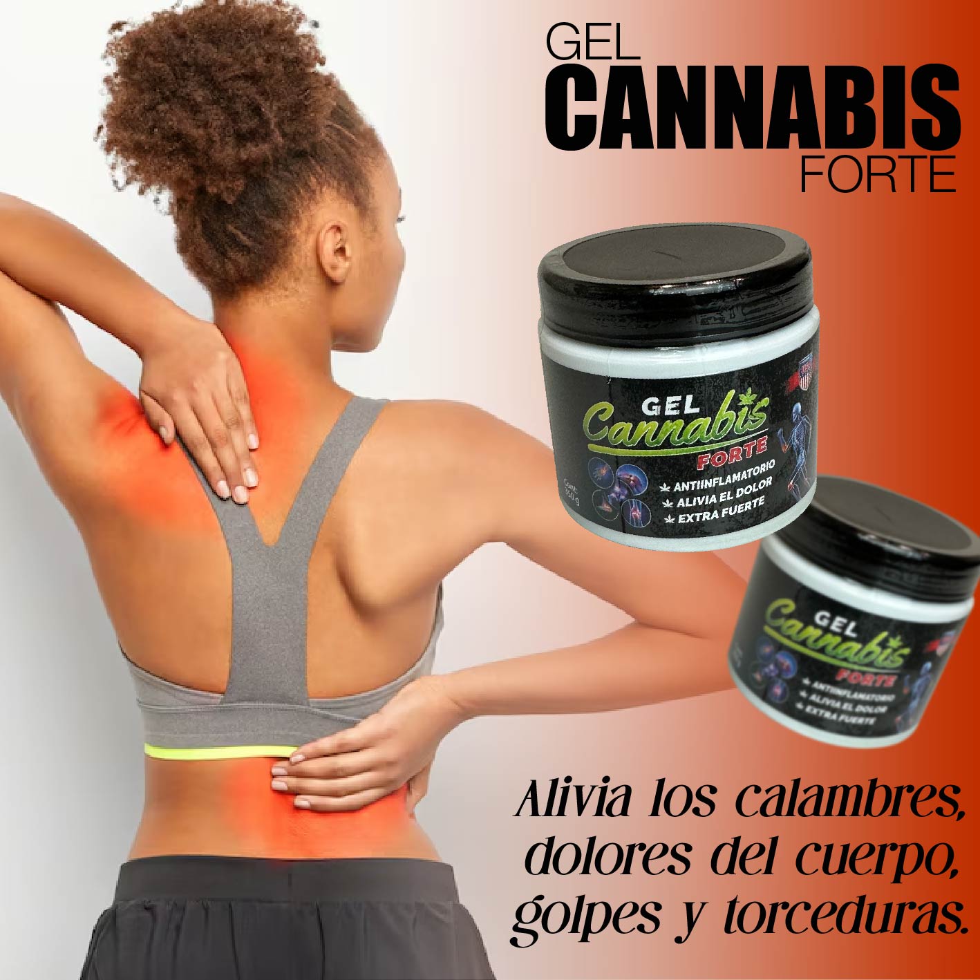 Gel de Cannabis – Para dolor de músculos y articulaciones