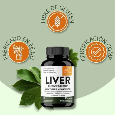 Liver Cleanse & Detox – Apoya tu hígado y metabolismo