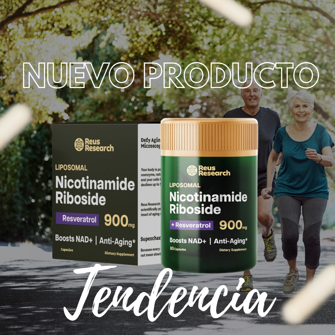 NAD+ con Resveratrol – Energía y vitalidad en cápsulas