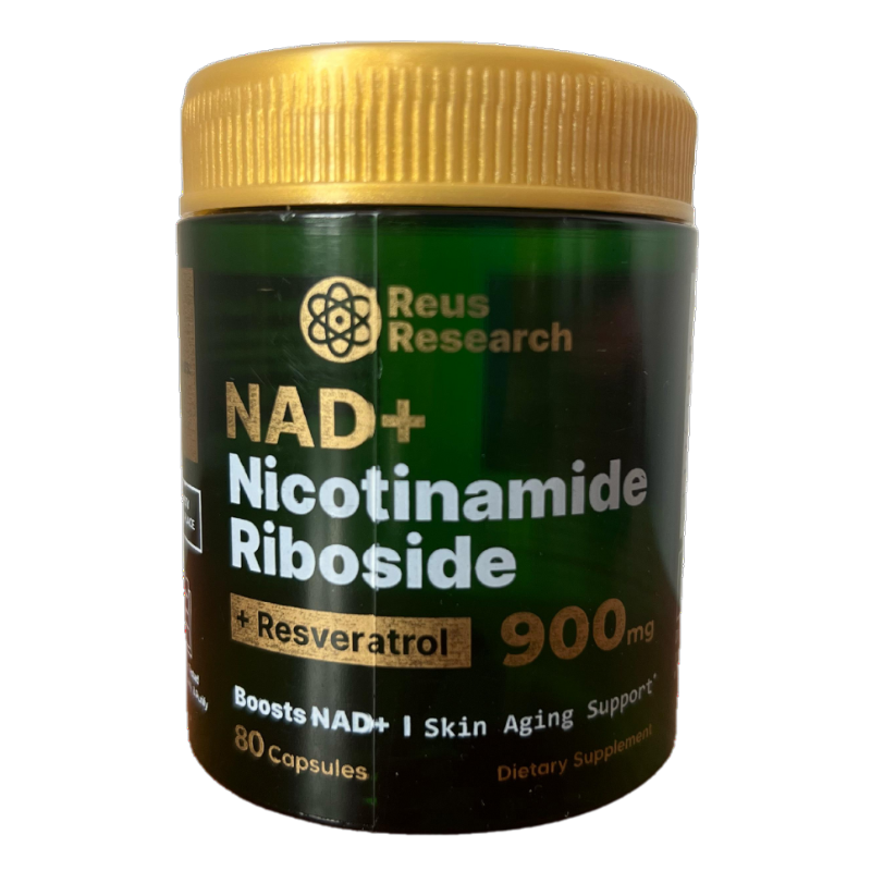 NAD+ con Resveratrol – Energía y vitalidad en cápsulas