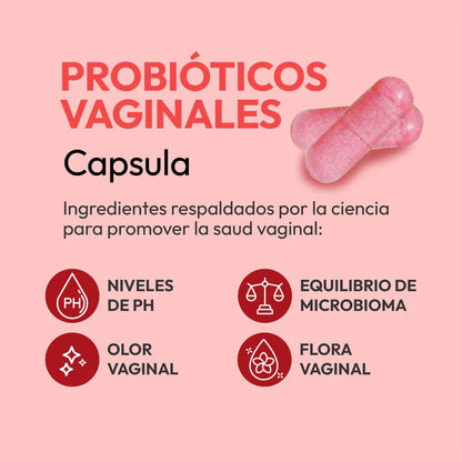 URO Probiotics – Equilibrio íntimo, pH vaginal saludable y control de olor