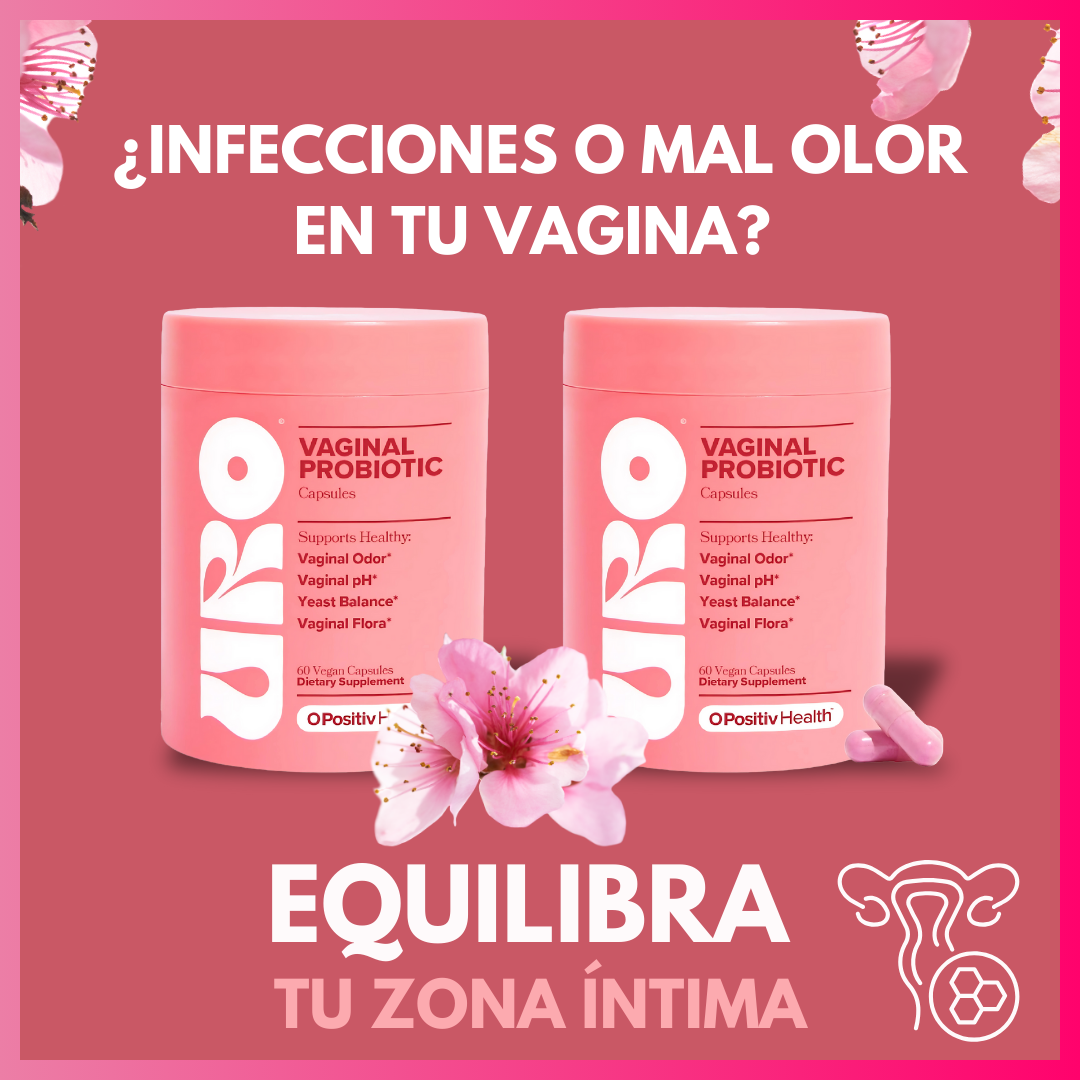 URO Probiotics – Equilibrio íntimo, pH vaginal saludable y control de olor