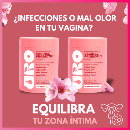 URO Probiotics – Equilibrio íntimo, pH vaginal saludable y control de olor