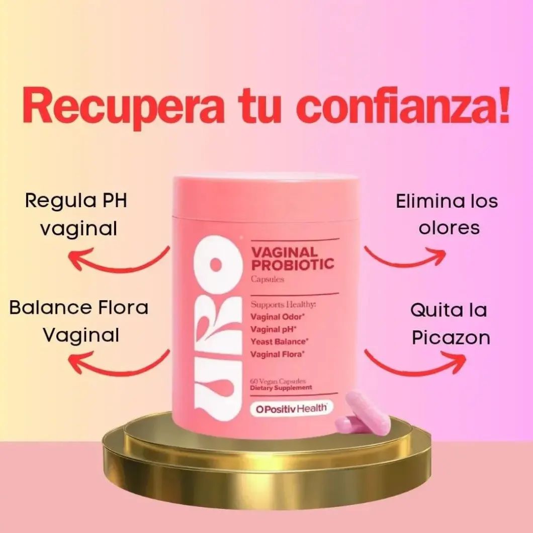 URO Probiotics – Equilibrio íntimo, pH vaginal saludable y control de olor