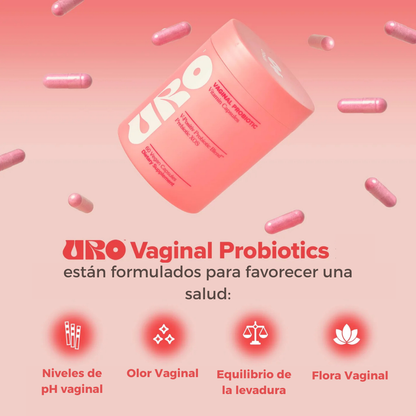 URO Probiotics – Equilibrio íntimo, pH vaginal saludable y control de olor
