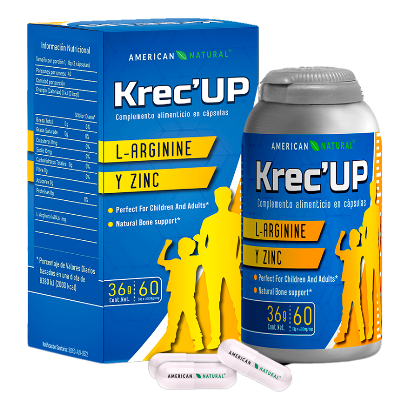 Krec'UP – Suplemento para crecimiento infantil