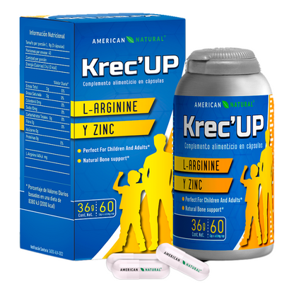 Krec'UP – Suplemento para crecimiento infantil