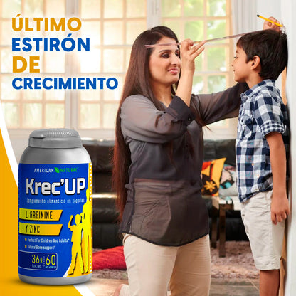 Krec'UP – Suplemento para crecimiento infantil
