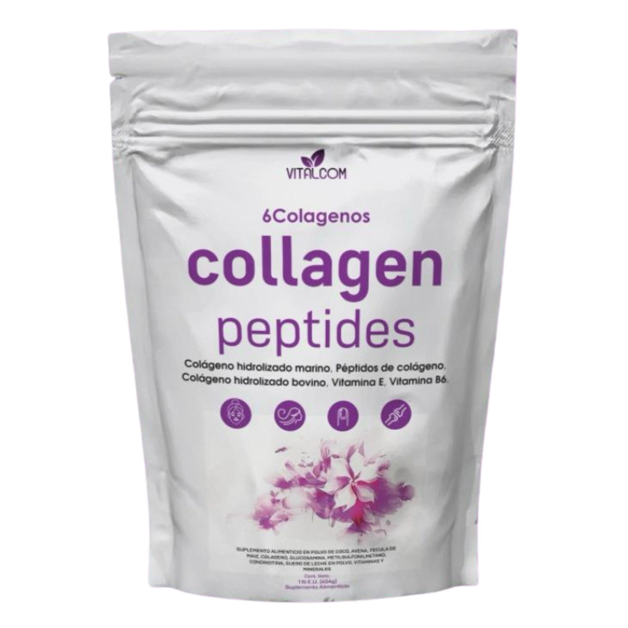 Multi Collagen Peptides – 6 Tipos de Colágeno para Piel, Articulaciones y Vitalidad